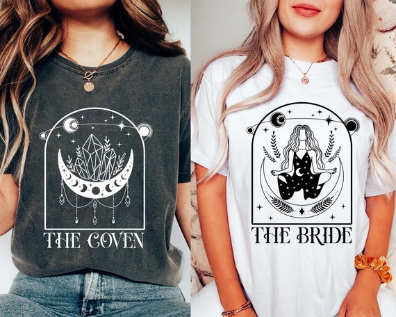 Witchy Bachelorette Shirt: Tarot Card Coven, Celestial Bach