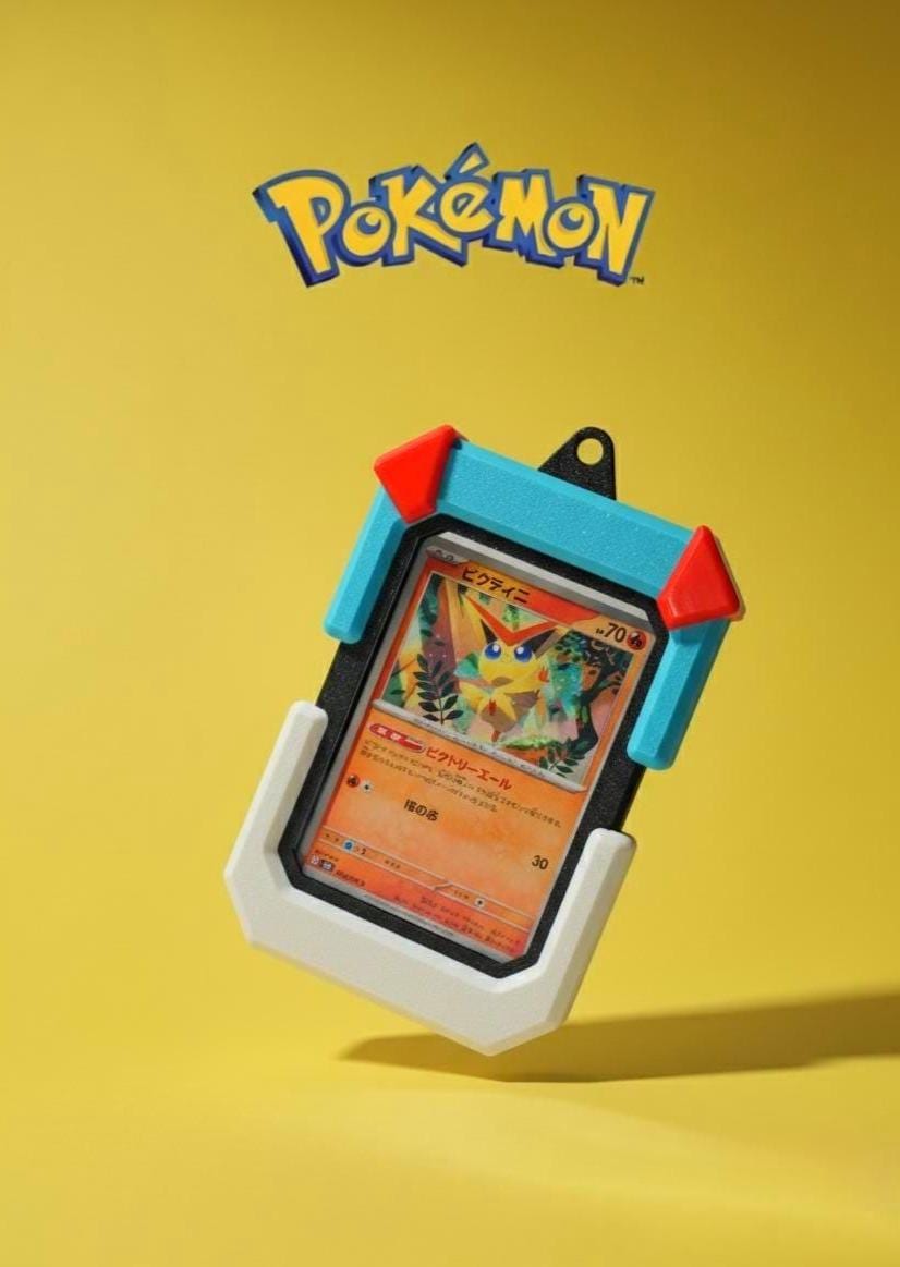 Pokemon Card Bag Charm Display Case - Etsy