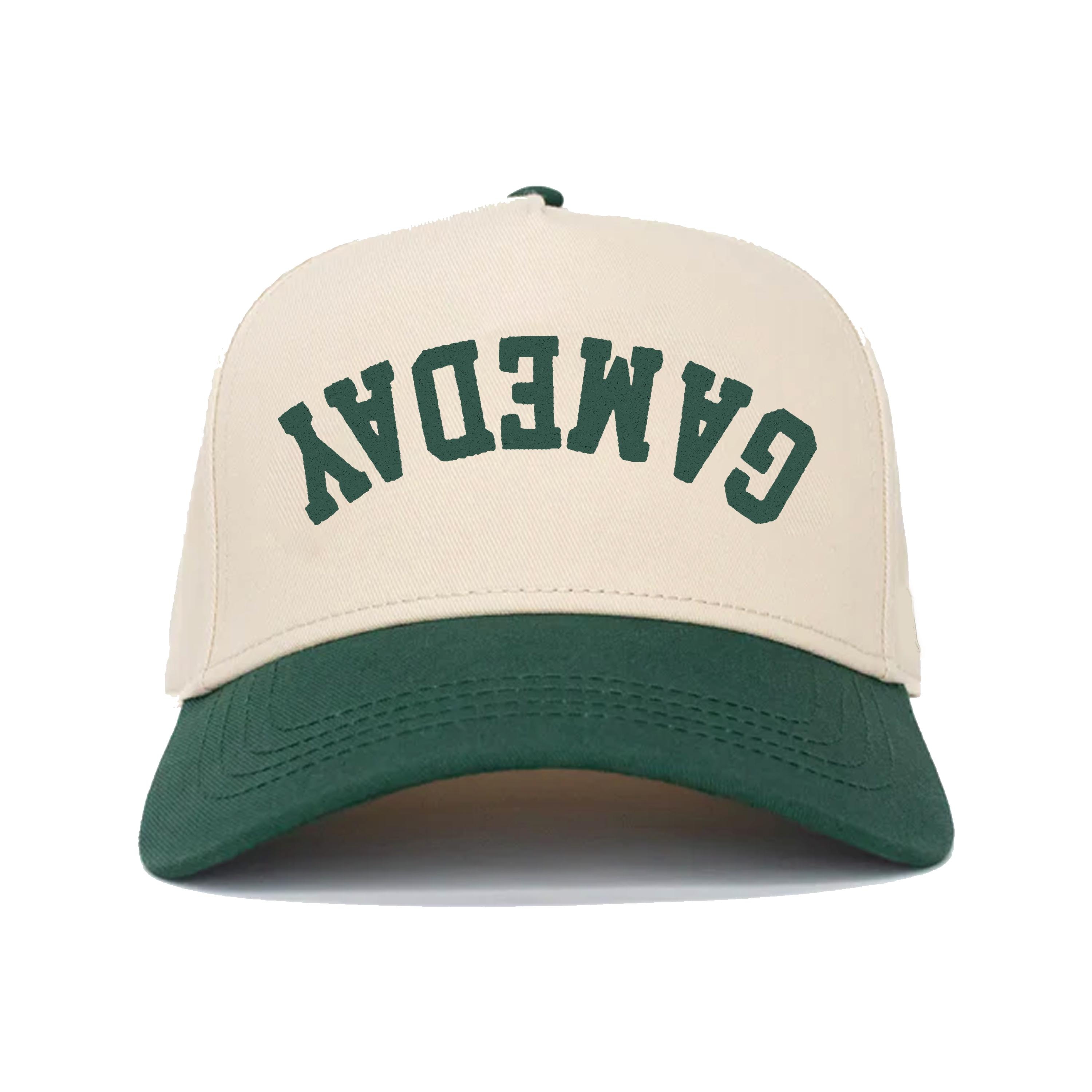 Game Day Trucker Hat: Two-Tone Snapback Football Cap