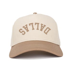 Casquette Dallas Snapback à l&#39;envers : casquette inversée bicolore
