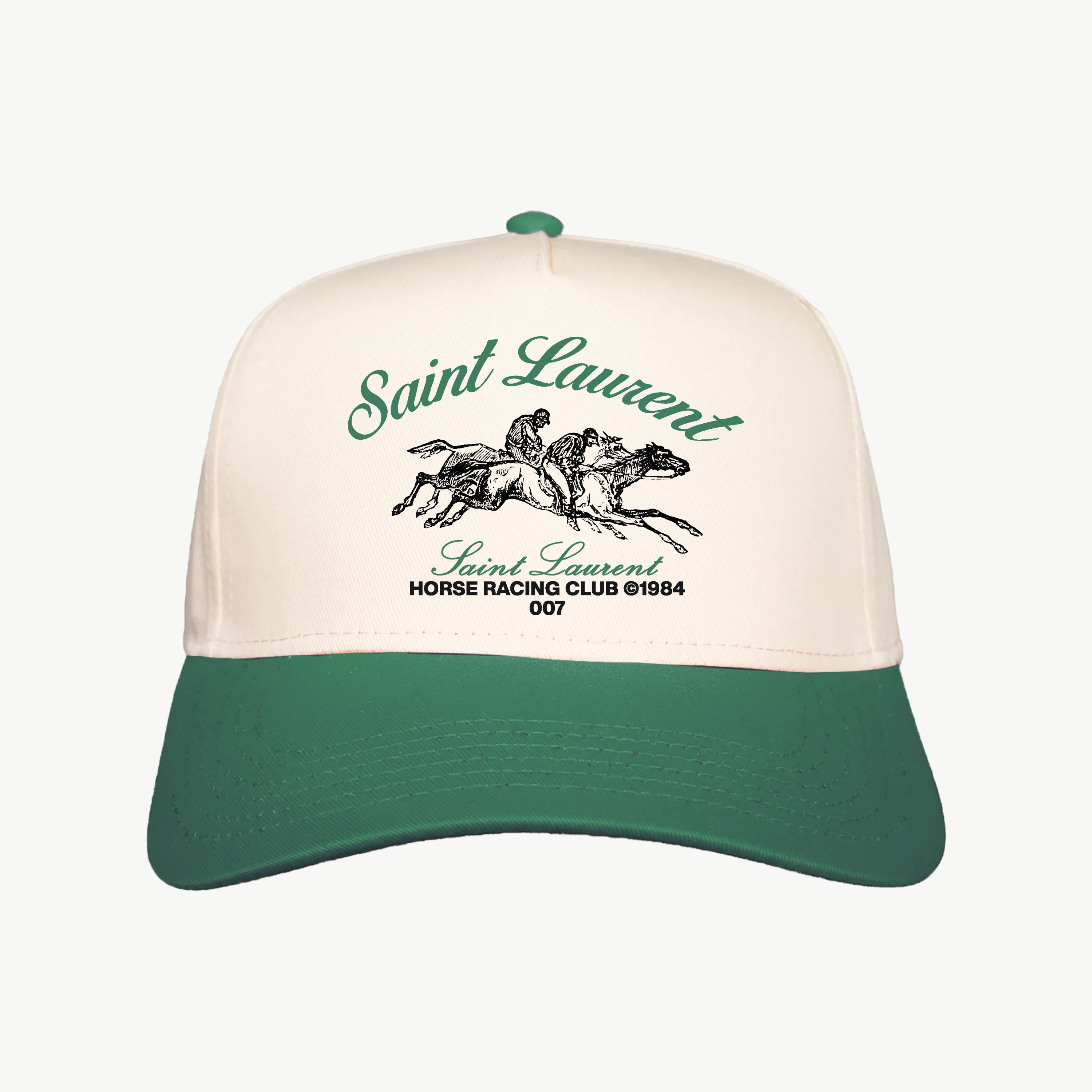 ◆SATUR◆ Signature Ball Cap 1960s British Racing Green SLC SATURDAY LEISURE CLUB] Signature Ball Cap - 1960s British