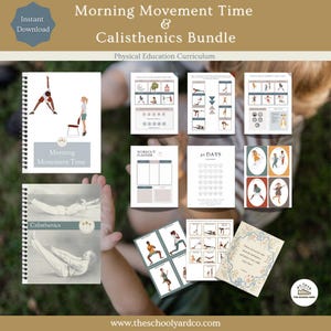 Può includere: Un set di risorse stampabili per insegnanti di educazione fisica. Il set include un pianificatore di tempo di movimento mattutino, una sfida di calisthenics di 30 giorni e un pianificatore di allenamento. Le risorse sono progettate per aiutare gli studenti a rimanere attivi e in salute.