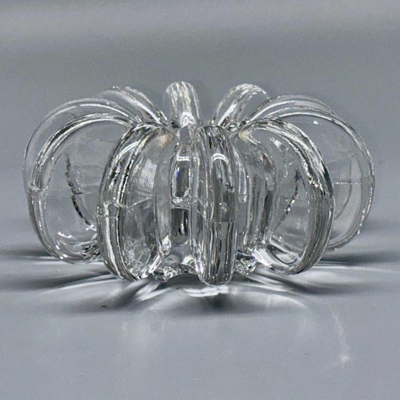 MCM Vintage ROSENTHAL Studio Line Coin Disc Crystal Candleholder