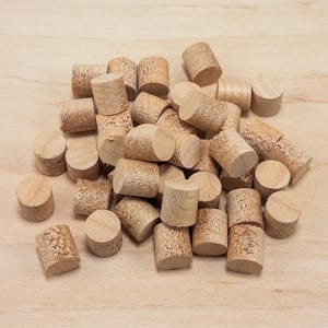 Figured Bigleaf Maple Wood Plugs | Screw Hole Caps | FSC Certified PNW