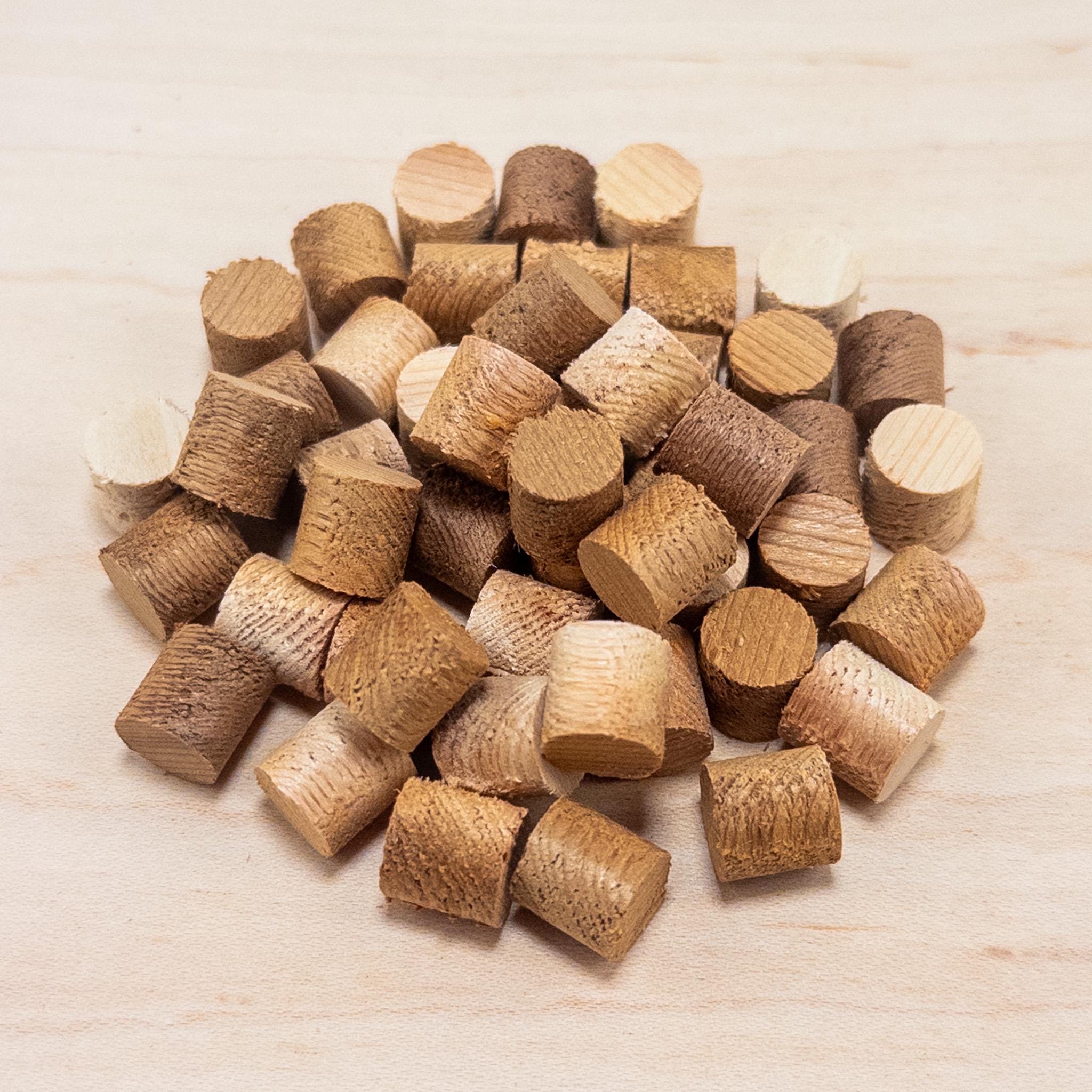 Western Red Cedar Wood Plugs | Screw Hole Caps | Deck Boat
