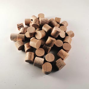 Abeto de Douglas - Tapones de madera cónicos - Veta vertical clara