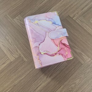 A6 budget binder | Cash binder | A6 binder |customizable MATTE vellum cash envelopes| Sinking Funds| Personalized