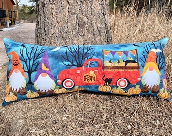 The Boo Crew-PDF quilt pattern-table runner-bench pillow