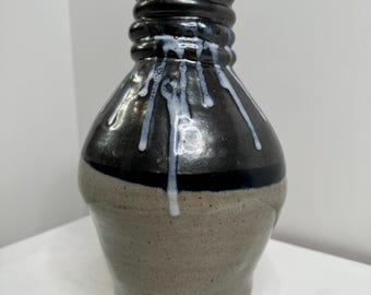 Large Vintage Handmade Mid-Century Modern Studio Pottery Vase