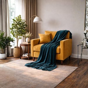 Velvet Throw Blanket, Custom Size Sofa Couch Cover, 60 Colors  Luxury Velvet Throw Blanket, Velvet Couch Cover, Custom Size Sofa Throw,