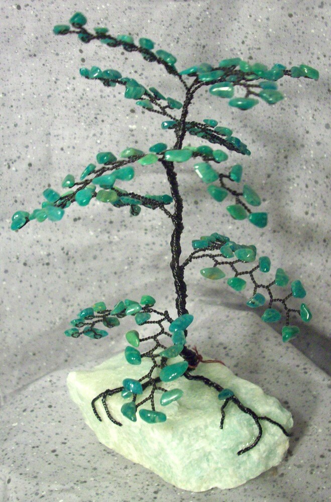 Amazonite Gem Tree - Etsy Australia