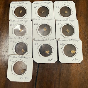 10 Alaskan Gold Nuggets
