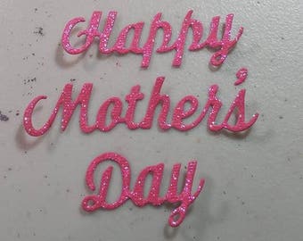 Happy Mothers Day Words 2 to a set