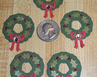 Christmas Wreaths - 5 to a pack