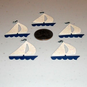 Barche a vela - 5 pezzi per confezione