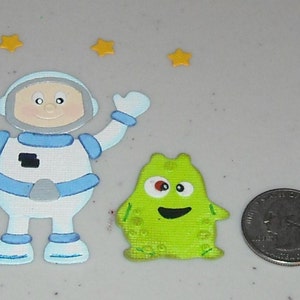 Astronaut und Alien - 2 Stück-set
