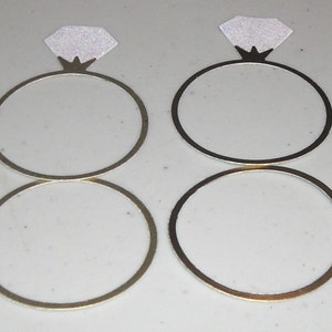 Anillos de boda - 2 sets a un paquete