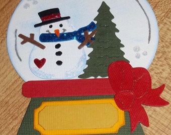 Snowman Snow Globes - 2 to a set