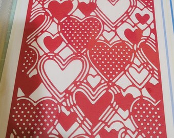 Lacie Hearts card cover 1 to a set