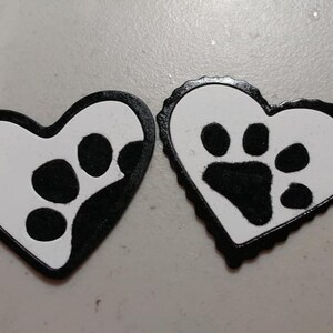Pattes de coeur, 2 à un ensemble