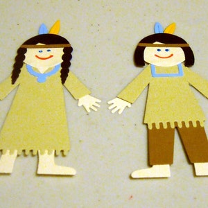 Indios Niño y Niña - 2 a un conjunto