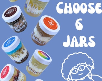Build Your Own Box  6-Jar Bundle – Low Sugar, Keto-Friendly Cake Jars