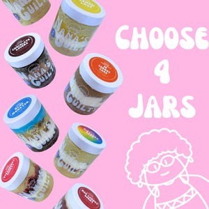 Build Your Own Box  4-Jar Bundle – Low Sugar, Keto-Friendly Cake Jars