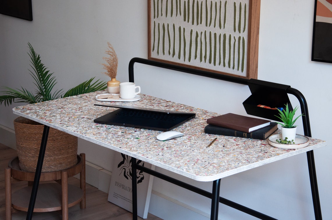 RECYCLED STUDY DESK | Laptop Work Desk | Home Office Desk | Aesthetic ...