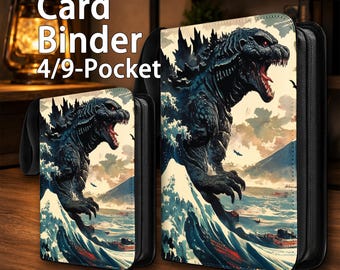 Trading Card Binder, 4/9 - Pocket Album Kaiju Fuji Horizon – Stores 400/900 Trading Cards in Style