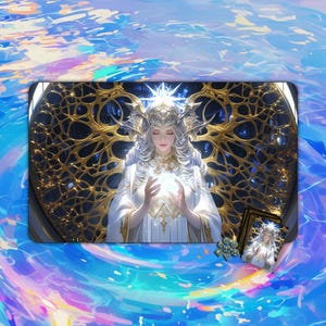 Alfombrilla de juego/alfombrilla de escritorio y alfombrilla de ratón/alfombrilla de juego Divine Light Caster