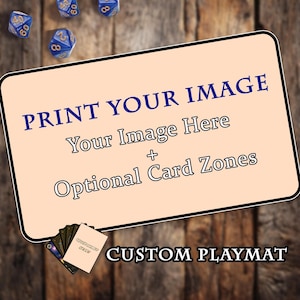 Custom Playmat – 24"x14" Personalized TCG Mat for Card Games, Riftbound Playmat