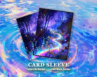 MTG Card Sleeves: Starlit Rainbow Road High Quality Sleeves, Suitable for all TCG Cards MTG Card Sleeves: Starlit Rainbow Road High Quality Sleeves, Suitable for all TCG Cards