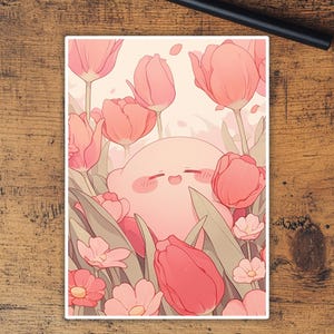 Lorcana Kartenhüllen: Party Kirby Hüllen in Top-Qualität, passend für alle tcgs High Quality Gloss