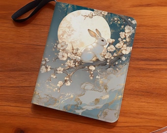 Trading Card Binder, 4/9 - Pocket Album Blossom Branch Moon Rabbit – Stores 400/900 Trading Cards in Style