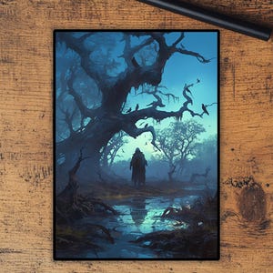 Kartenhüllen: Dead Swamp Top Quality Hüllen, geeignet für alle tcgs High Quality Foil/Holo