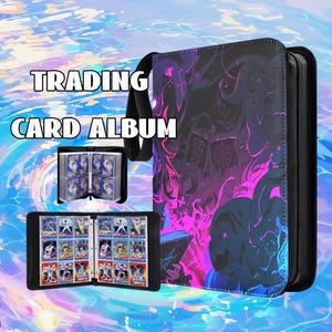Demonic Bookworm Premium 4/9 - Pocket Album – Stores 400/900 Trading Cards in Style