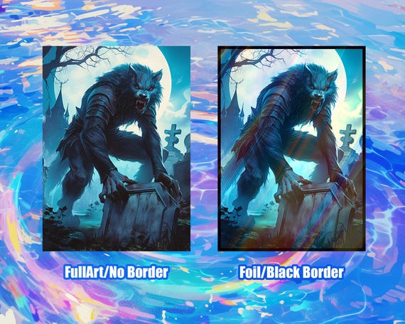 werewolf card sleeves mtg Amazon.com: MTG Sleeves 50 MTG Standard Card Deck Protector main image 0