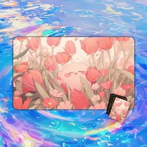 Tapete de juego/alfombrilla de escritorio y alfombrilla de ratón/tapete de juego Party Kirby