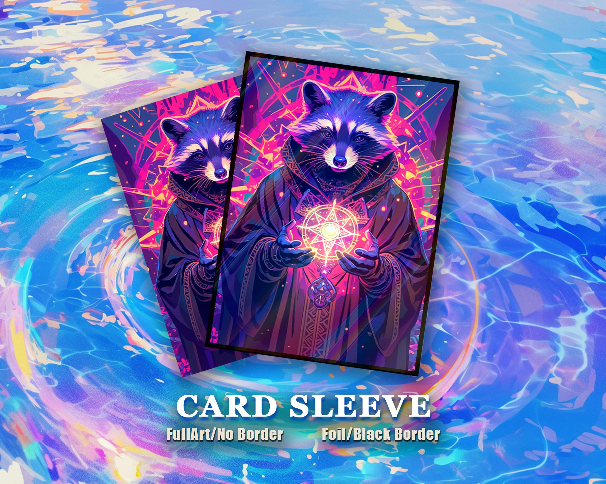 raccoon card sleeves Marvel Champions Fine Art Sleeves: Rocket The first official MARVEL CHAMPIONS fine art sleeves MTG Card Sleeves: Raccoon with