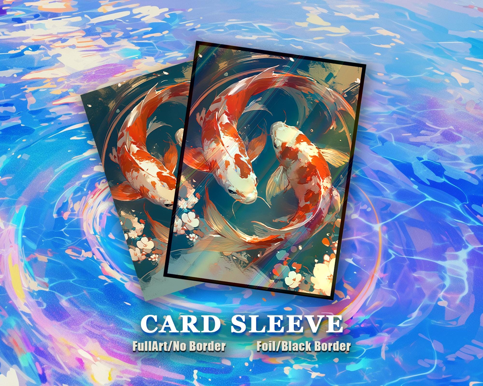 MTG Card Sleeves: Artistic Koi Fish Durable TCG Protection for Magic, Pokmon, and More - Etsy MTG Card Sleeves: Artistic Koi Fish Durable TCG Protection for Magic, Pokmon, and More - Etsy