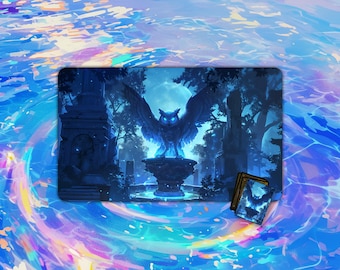 【プレイマット】Baleful Strix MTG Baleful Strix Playmat (Limited Edition) - Original Magic Art