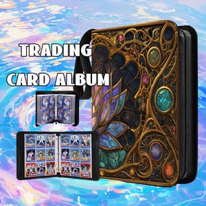 Crystal Lotus Holy Icon Premium 4/9 - Pocket Album – Stores 400/900 Trading Cards in Style