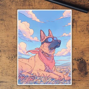 Capas para cartas: capas de alta qualidade com estampa de cachorro fofo, adequadas para todos os tcgs, brilho de alta qualidade