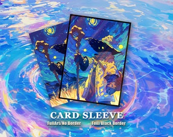 high quality card sleeves 100 save 10% Buy 25 MTG Card Sleeves: Fantasy Mage