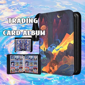 Starry Night Jellyfish Premium 4/9 - Pocket Album – Stores 400/900 Trading Cards in Style