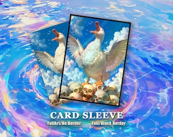 MTG Card Sleeves: Goose and Skull Design Card Sleeve Suitable for all TCG Cards