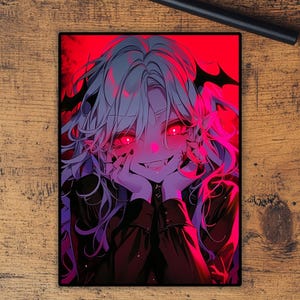 Pochettes pour cartes : pochettes Vampiress Girl de grande qualité, adaptées à tous les tcg, feuille/holo de haute qualité