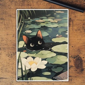 Pochettes pour cartes Lorcana : pochettes chat kawaii de grande qualité, adaptées à tous les tcg, brillant de haute qualité