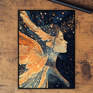 Fundas para cartas: Fundas Starlight Wings de máxima calidad, aptas para todos los TCG. Fundas holográficas/foil de alta calidad.