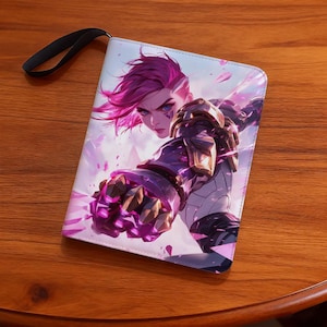 Trading Card Binder, 4/9 - Pocket Album Arcane VI – Stores 400/900 Trading Cards in Style, Riftbound